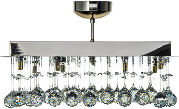 Потолочный светильник хрусталь Flusso H 1.4.50.616 N