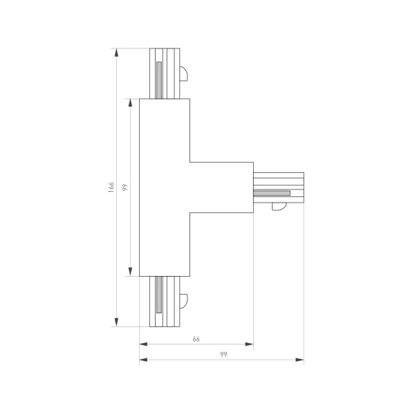 картинка Коннектор тройной LGD-4TR-CON-EXT-L1-WH (C) (Arlight, IP20 Пластик, 3 года) 026145 от магазина BTSvet
