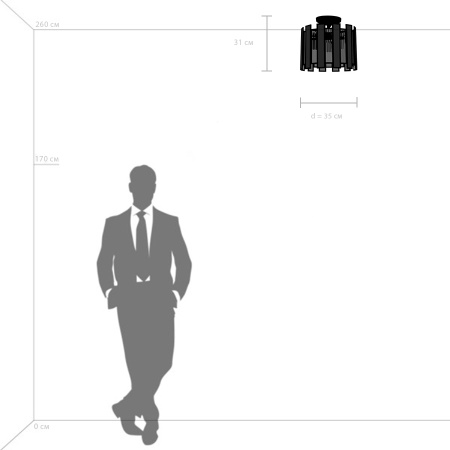 картинка Потолочная люстра Agave 712042 от магазина BTSvet