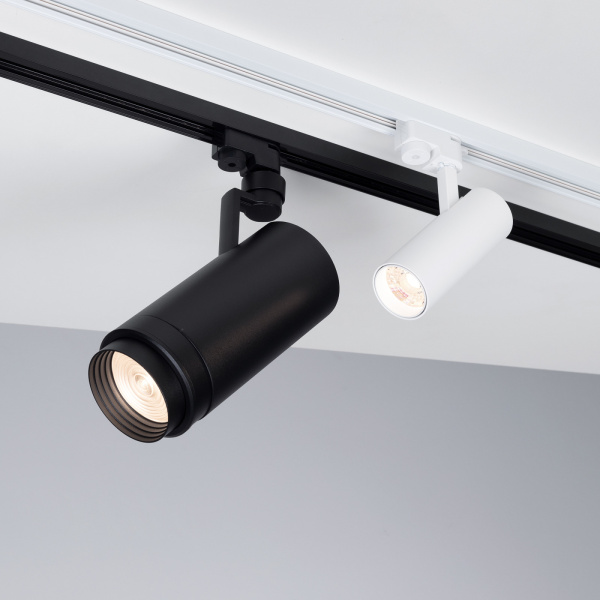 картинка Трековый светильник LGD-GERA-2TR-R55-10W Day4000 (WH, 24 deg) (IP20 Металл) 025903 от магазина BTSvet