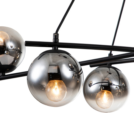 картинка Подвесной светильник Balance 1119/8S E14*40W Black от магазина BTSvet