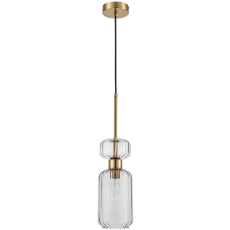 картинка Подвесной светильник Gloss 1141/1S E14*60W Antigue copper/Smoke от магазина BTSvet