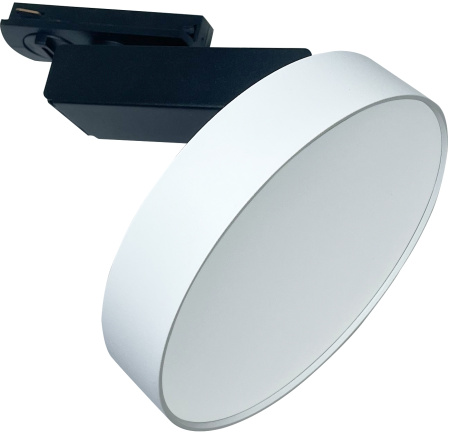 Трековый светильник однофазный 220V светодиодный Zon TR043-1-12W3K-W