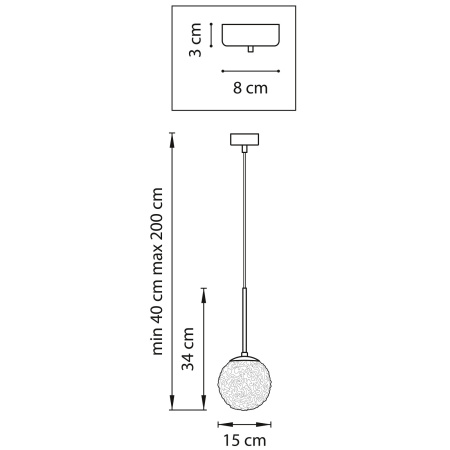 картинка Подвесной светильник Bari 815210 от магазина BTSvet