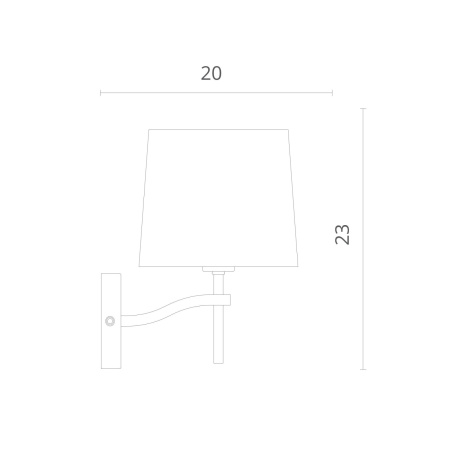картинка Бра 1341/02 AP-1 от магазина BTSvet