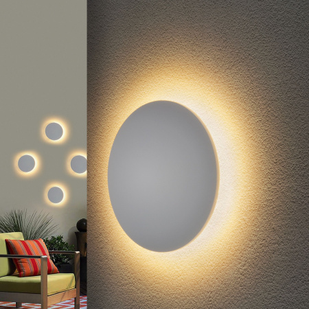 картинка Настенный светильник уличный 1660 TECHNO LED CONCEPT S белый от магазина BTSvet