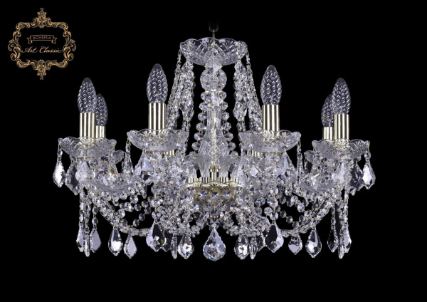Хрустальная подвесная люстра 11.21.8.200.Gd.L
