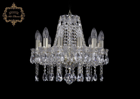 Хрустальная подвесная люстра 11.12.12.141.Gd.Sp
