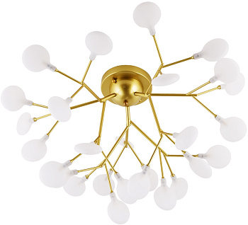 Потолочная люстра светодиодная Candy A7274PL-27GO