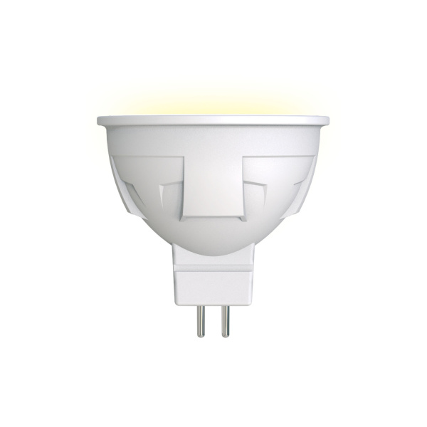 Лампочка светодиодная LED-JCDR 6W/WW/GU5.3/FR PLP01WH картон