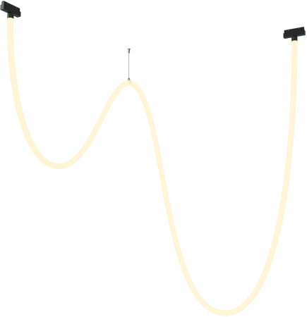 Трековый подвесной светильник 48V Tau TR101-2-100W3K-B