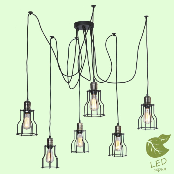 картинка Подвесная люстра паук Shirley GRLSP-9310 от магазина BTSvet