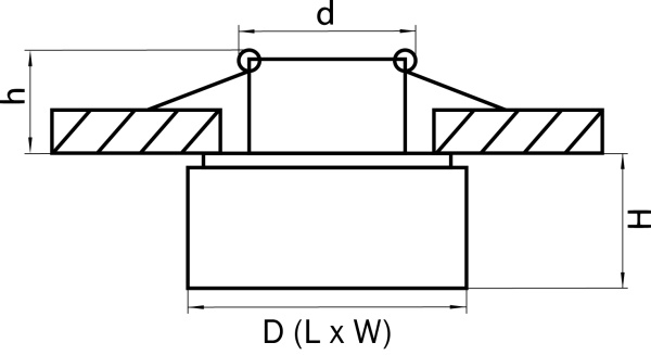 картинка Встраиваемый светодиодный светильник ARTICO l 070234 от магазина BTSvet