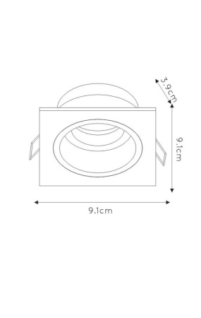 картинка Встраиваемый светильник Embed 22959/01/30 от магазина BTSvet