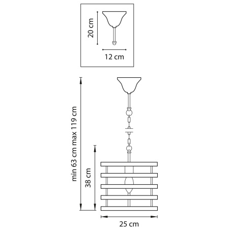 картинка Подвесная люстра Epsilon 735010 от магазина BTSvet