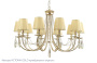 картинка Подвесная люстра VICTORIA SP10 GOLD/AMBER от магазина BTSvet