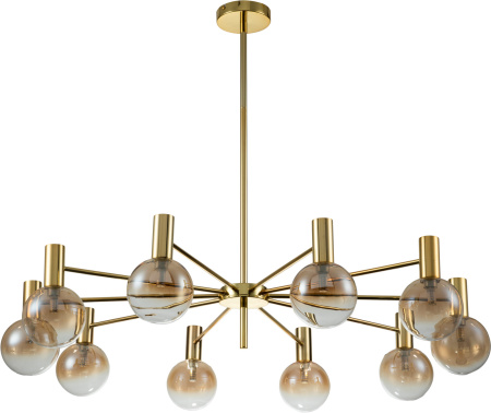 картинка Люстра потолочная на штанге Collana V000221 (13015/10R Gold) от магазина BTSvet