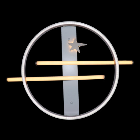 картинка Потолочная люстра светодиодная с пультом и управлением смартфоном регулировка яркости цветовой температуры ночной режим и таймер HIGH-TECH LED LAMPS 82010 от магазина BTSvet