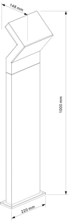 картинка Наземный светильник Taygeta 733038 от магазина BTSvet