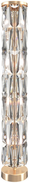 Торшер хрустальный с выключателем Puntes MOD043FL-08G