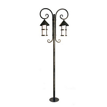 Кованый наземный уличный фонарь Valerie 150-62/bg-01