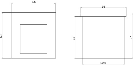 картинка Встраиваемый светильник уличный светодиодный Arca O038-L3W IP65 от магазина BTSvet