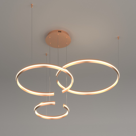 картинка Подвесная люстра светодиодная с пультом и управлением смартфоном регулировкой яркости Smart Gap 90280/3 от магазина BTSvet