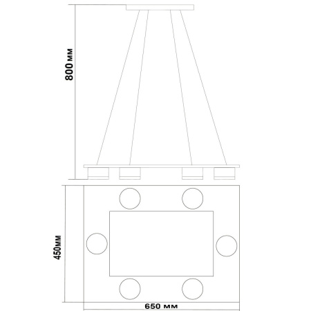 картинка Подвесной светильник Natura 152.6 LED VENGE от магазина BTSvet