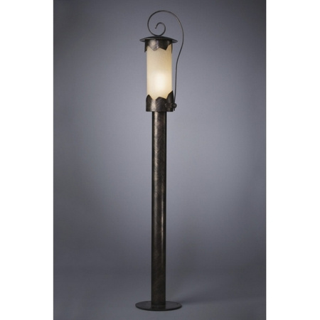 Кованый наземный уличный фонарь Lion 210-33/bc-06
