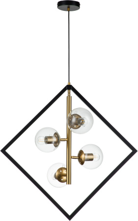 картинка Люстра подвесная Faccetta V000106 (13005/A/4P Black) от магазина BTSvet