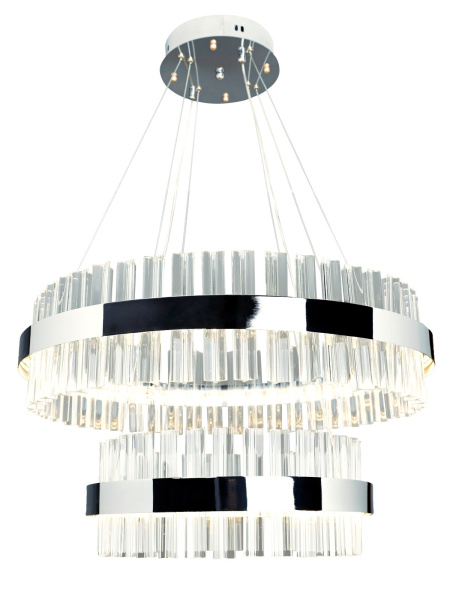 картинка Подвесная люстра хрустальная светодиодная с пультом и управлением смартфоном регулировка цветовой температуры и яркости ночной режим и таймер INNOVATION STYLE 83005 от магазина BTSvet