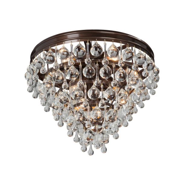 Потолочная люстра хрустальная V5865-7/10PL