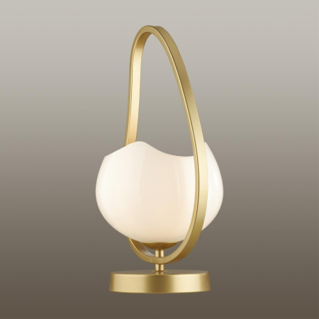 картинка Интерьерная настольная лампа с выключателем Waterlily 4873/1T от магазина BTSvet