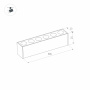 картинка Трековый светильник светодиодный MAG-DOTS-25-L600-18W Day4000 (BK, 30 deg, 24V) (Arlight, IP20 Металл, 3 года) 033236 от магазина BTSvet