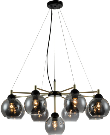Люстра подвесная Grappoli V000217 (11029/9P Black)