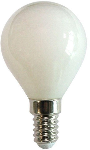 Лампочка светодиодная филаментная LED-G45-6W/4000K/E14/FR/SLF