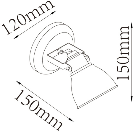 картинка Спот Ringen 547020101 от магазина BTSvet