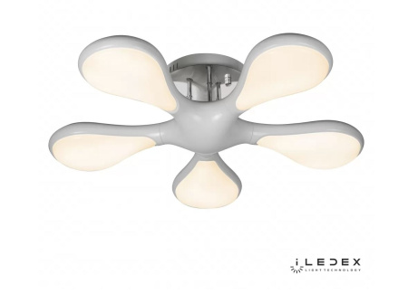 картинка Потолочная люстра светодиодная диммируемая с пультом Lit FS-YYWF-006 80W WH от магазина BTSvet