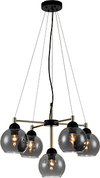 Люстра подвесная Grappoli V000215 (11029/5P Black)