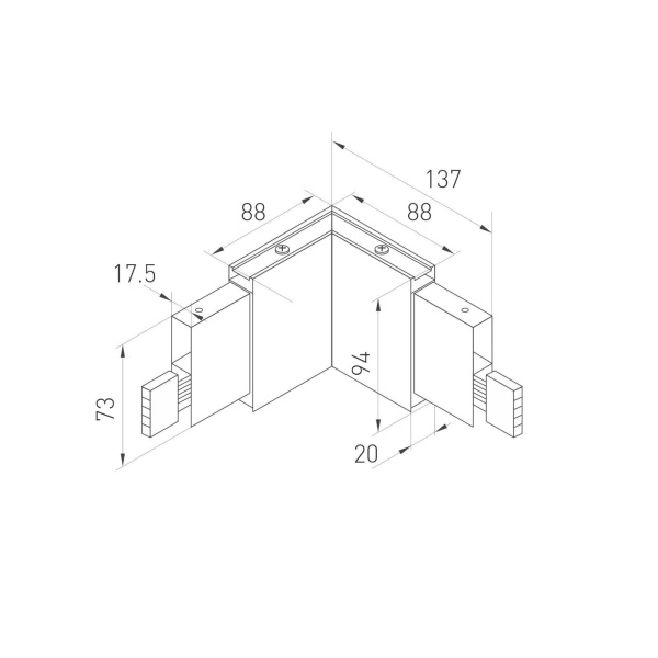 картинка Светильник ALT-LINEAIR-FLAT-DIM-L90-2094-3W Warm3000 (BK, 100 deg) (Arlight, IP20 Металл, 3 года) 031531 от магазина BTSvet