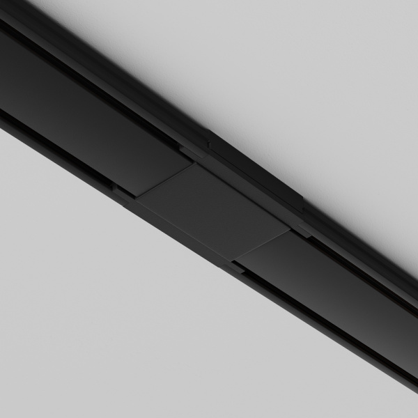 картинка Коннектор питания прямой Radity Maytoni Accessories for tracks Radity TRA084C-11B от магазина BTSvet