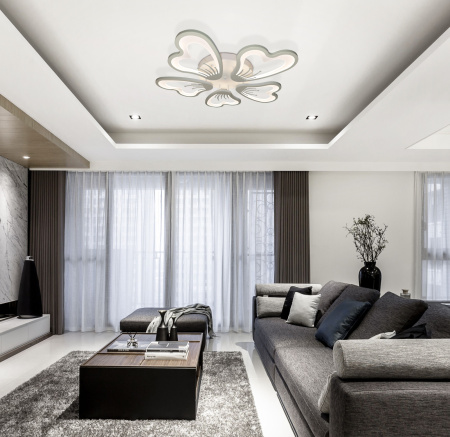 картинка Потолочная люстра светодиодная с пультом и управлением смартфоном регулировка яркости цветовой температуры ночной режим и таймер INNOVATION STYLE 83030 от магазина BTSvet