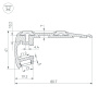 картинка Профиль STEP-2000 BLACK (Arlight, Алюминий) 018507 от магазина BTSvet
