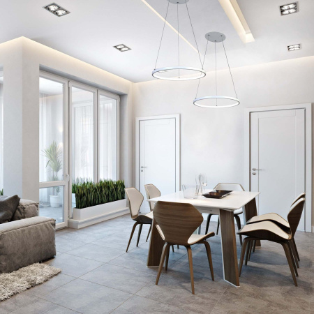 картинка Подвесной светодиодный светильник Giro 1765-4P от магазина BTSvet