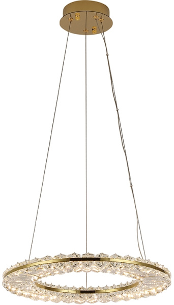 картинка Подвесной светильник светодиодный 8240 8241/400 gold NEW от магазина BTSvet