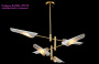 картинка Потолочная люстра RAFAEL SP6 GOLD от магазина BTSvet