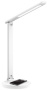 картинка Офисная настольная лампа светодиодная диммируемая с выключателем регулировкой цветовой температуры и беспроводным ЗУ Desk DE520 от магазина BTSvet