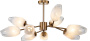 картинка Люстра потолочная на штанге Boccio V000004 (13003/9C Brass) от магазина BTSvet