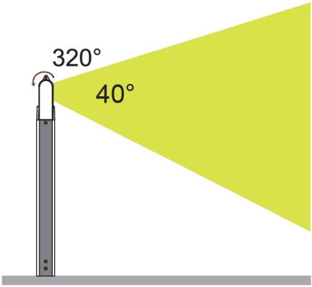 картинка Наземный фонарь LEDSPOT W6146S-1-526 GB от магазина BTSvet