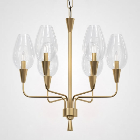 Подвесная люстра Viola 6 Прозрачный